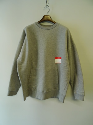 CLOVERU（クローバル）　WIDE CREW SWEAT "NAME CARD"