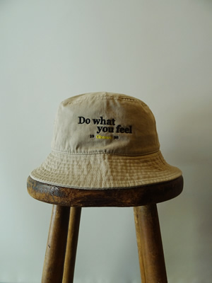 CLOVERU（クローバル）　"do what you feel" SUMMER LIMITED BUCKET HAT