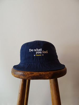 CLOVERU（クローバル）　"do what you feel" SUMMER LIMITED BUCKET HAT