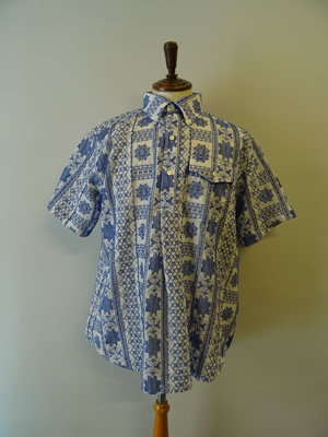 ENGINEERED　GARMENTS（エンジニアードガーメンツ）　POPOVER BD SHIRT - CP EMBROIDERY