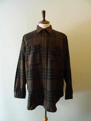 ENGINEERED GARMENTS（エンジニアードガーメンツ）　WORK SHIRT - COTTON FLANNEL PLAID