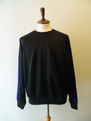 NEEDLES（ニードルズ）　TRACK CREW NECK SHIRT - POLY SMOOTH