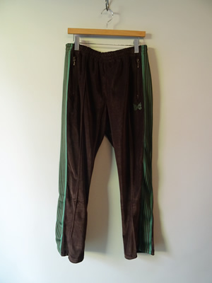 NEEDLES（ニードルズ）　NARROW TRACK PANT - C/PE VELOUR