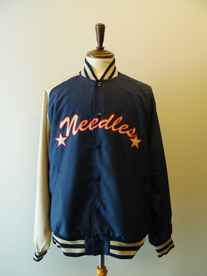 NEEDLES（ニードルズ）　STADIUM JACKET - POLY SHANTUNG