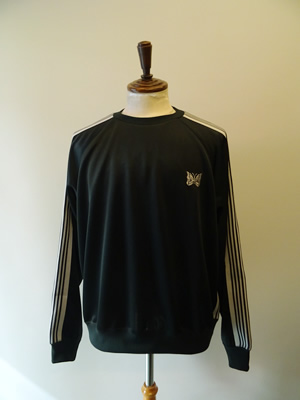 NEEDLES（ニードルズ）　TRACK CREW NECK SHIRT- POLY SMOOTH