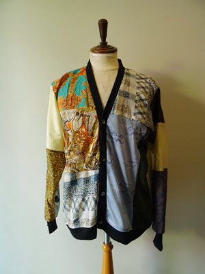 Rebuild by Needles（リビルドバイニードルズ）　POLYESTER SHIRT - > CARDIGAN