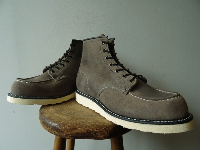red wing classic moc slate