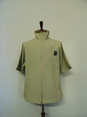 SOUTH 2 WEST 8（サウスツーウエストエイト）　S.L. S/S ZIPPED TRAIL SHIRT - N/PU RIPSTOP