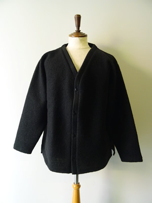 SOUTH 2 WEST 8（サウスツーウエストエイト）　S.S. V NECK CARDIGAN - BOILED JERSEY