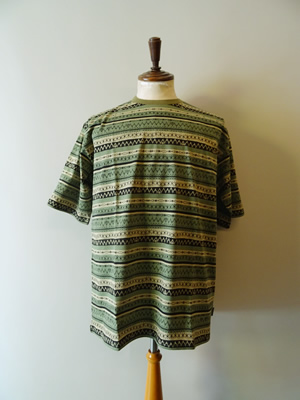 SOUTH 2 WEST 8（サウスツーウエストエイト）  S/S CREW NECK TEE - STRIPE JERSEY / STRIPE PRINTED