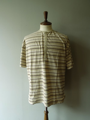 【SALE】TOWN CRAFT（タウンクラフト）　CLASSIC BORDER HENLEY